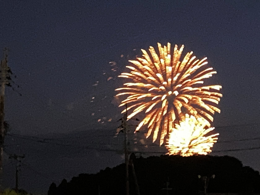 フォト 偶然出会った 次々と打ちあがる花火 今年も夏の風物詩は健在 かのやファン倶楽部